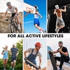 image:imageWTACTFUL Cooling Breathable Skull Cap Men Women Sweat Wicking 124 PackBlack  White