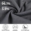 image:imageWTACTFUL Cooling Breathable Skull Cap Men Women Sweat Wicking 124 PackGray  Gray