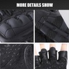 image:imageWTACTFUL Fingerless Tactical Gloves Men Women Breathable Reinforced PalmBlack  Fingerless