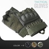 image:imageWTACTFUL Fingerless Tactical Gloves Men Women Breathable Reinforced PalmGreen  Fingerless