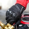 image:imageWTACTFUL Goatskin Carbon Motorcycle Gloves Touchscreen Men Women Black