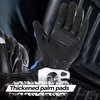 image:imageWTACTFUL Goatskin Carbon Motorcycle Gloves Touchscreen Men WomenBlue