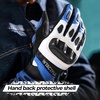 image:imageWTACTFUL Goatskin Carbon Motorcycle Gloves Touchscreen Men WomenBlue