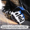 image:imageWTACTFUL Goatskin Carbon Motorcycle Gloves Touchscreen Men WomenBlue