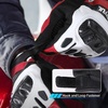 image:imageWTACTFUL Goatskin Carbon Motorcycle Gloves Touchscreen Men WomenRed