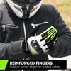 image:imageWTACTFUL Lightweight Motorcycle Gloves for Men Women Touchscreen SummerFluorescent Green