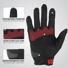 image:imageWTACTFUL Lightweight Motorcycle Gloves for Men Women Touchscreen SummerRed