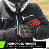 image:imageWTACTFUL Lightweight Motorcycle Gloves for Men Women Touchscreen SummerRed