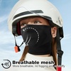 image:imageWTACTFUL Ski Mask Neck Gaiter Warmer Balaclava Half Face Mask Men WomenExtra Long Style  BlackGray