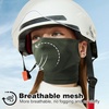 image:imageWTACTFUL Ski Mask Neck Gaiter Warmer Balaclava Half Face Mask Men WomenExtra Long Style  BlackGreen