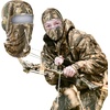 image:imageWTACTFUL Summer Balaclava Face Mask Men UPF50 Breathable Sun ProtectionBlack Brown Tree Camo