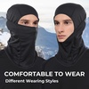 image:imageWTACTFUL Summer Balaclava Face Mask Men UPF50 Breathable Sun ProtectionBlack Brown White