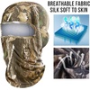 image:imageWTACTFUL Summer Balaclava Face Mask Men UPF50 Breathable Sun ProtectionBlack Gray Tree Camo