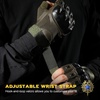 image:imageWTACTFUL Tactical Fingerless Gloves Men Women Breathable AntiSlip Green