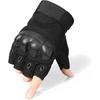 image:imageWTACTFUL Tactical Fingerless Gloves Men Women Breathable AntiSlipBlack