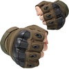 image:imageWTACTFUL Tactical Fingerless Gloves Men Women Breathable AntiSlipGreen