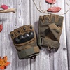 image:imageWTACTFUL Tactical Fingerless Gloves Men Women Breathable AntiSlipGreen