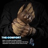 image:imageWTACTFUL Tactical Gloves Men Women Touchscreen Impact ResistantBrown