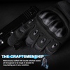 image:imageWTACTFUL Tactical Gloves Men Women Touchscreen Reinforced PalmFull Finger Black