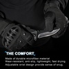 image:imageWTACTFUL Tactical Gloves Men Women Touchscreen Reinforced PalmFull Finger Black