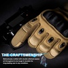 image:imageWTACTFUL Tactical Gloves Men Women Touchscreen Reinforced PalmFull Finger Brown