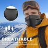 image:imageWTACTFUL Winter Neck Warmer Face Mask Windproof Breathable AntiFogAll Black