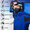image:imageWTACTFUL Winter Neck Warmer Face Mask Windproof Breathable AntiFogAll Black