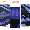 image:imageWTACTFUL Winter Neck Warmer Face Mask Windproof Breathable AntiFogBlack  Blue