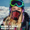 image:imageWTACTFUL Winter Neck Warmer Face Mask Windproof Breathable AntiFogBlack  Red