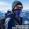 image:imageWTACTFUL Winter Neck Warmer Face Mask Windproof Breathable AntiFogBlue