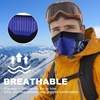 image:imageWTACTFUL Winter Neck Warmer Face Mask Windproof Breathable AntiFogBlue