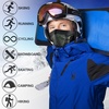 image:imageWTACTFUL Winter Neck Warmer Face Mask Windproof Breathable AntiFogGreen