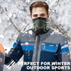 image:imageWTACTFUL Winter Neck Warmer Face Mask Windproof Breathable AntiFogGreen