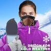 image:imageWTACTFUL Winter Neck Warmer Face Mask Windproof Breathable AntiFogOrange