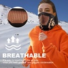 image:imageWTACTFUL Winter Neck Warmer Face Mask Windproof Breathable AntiFogOrange