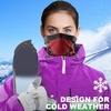 image:imageWTACTFUL Winter Neck Warmer Face Mask Windproof Breathable AntiFogRed