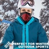 image:imageWTACTFUL Winter Neck Warmer Face Mask Windproof Breathable AntiFogRed