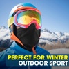 image:imageWTACTFUL Winter Neck Warmer Half Face Mask Windproof Thermal AntiFogBlack