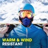image:imageWTACTFUL Winter Neck Warmer Half Face Mask Windproof Thermal AntiFogBlue