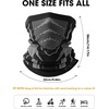 image:imageWTACTFUL Winter Neck Warmer Half Face Mask Windproof Thermal AntiFogGray