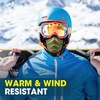 image:imageWTACTFUL Winter Neck Warmer Half Face Mask Windproof Thermal AntiFogYellow