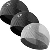 image:imageWTACTFUL 3Pack Breathable Mesh Skull Cap Helmet Liner for Men Women SummerBlackblackgray