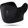 image:imageWTACTFUL Breathable Half Face Mask for Men Women Warm Thermal Balaclava Black