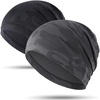 image:imageWTACTFUL Cooling Breathable Skull Cap Men Women Sweat Wicking 124 PackCamoblack  Camogray