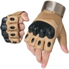 image:imageWTACTFUL Tactical Fingerless Gloves Men Women Breathable AntiSlip Brown