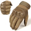 image:imageWTACTFUL Tactical Gloves Men Women Touchscreen Impact ResistantBrown