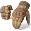 image:imageWTACTFUL Tactical Gloves Men Women Touchscreen Reinforced PalmBrown