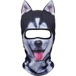 image:imageWTACTFUL 3D Animal Ears Balaclava Breathable Face Mask for HalloweenHusky Meb02