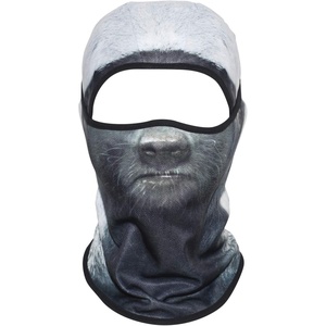 image:imageWTACTFUL 3D Animal Ears Balaclava Breathable Face Mask for HalloweenRatel Meb38