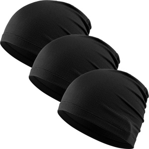 image:imageWTACTFUL 3Pack Breathable Cooling Skull Cap for Men Women Thin BeanieBlackblackblack